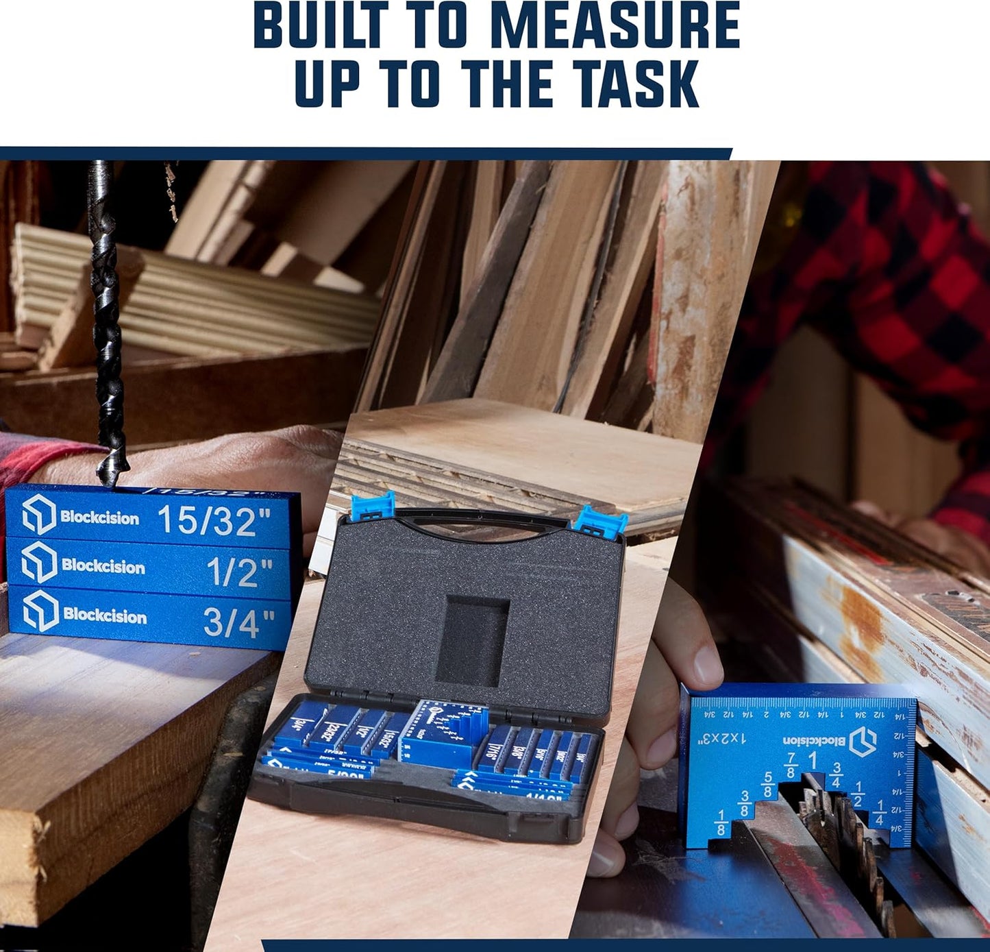 Blockcision Woodworking Setup Blocks