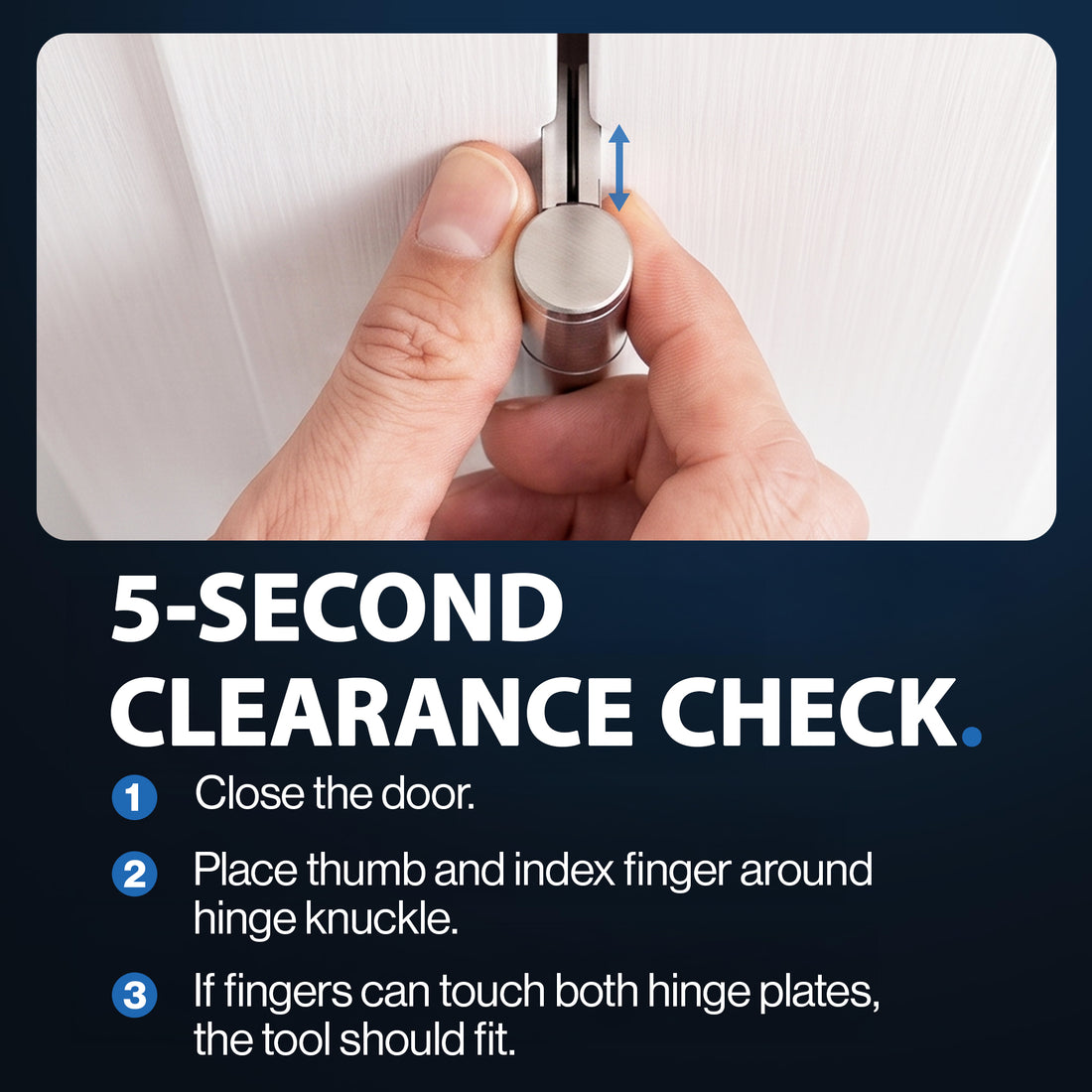 Door Hinge Adjustment Tool Kit - 4 in 1 Precision Hinge Gap Adjusting Wrench