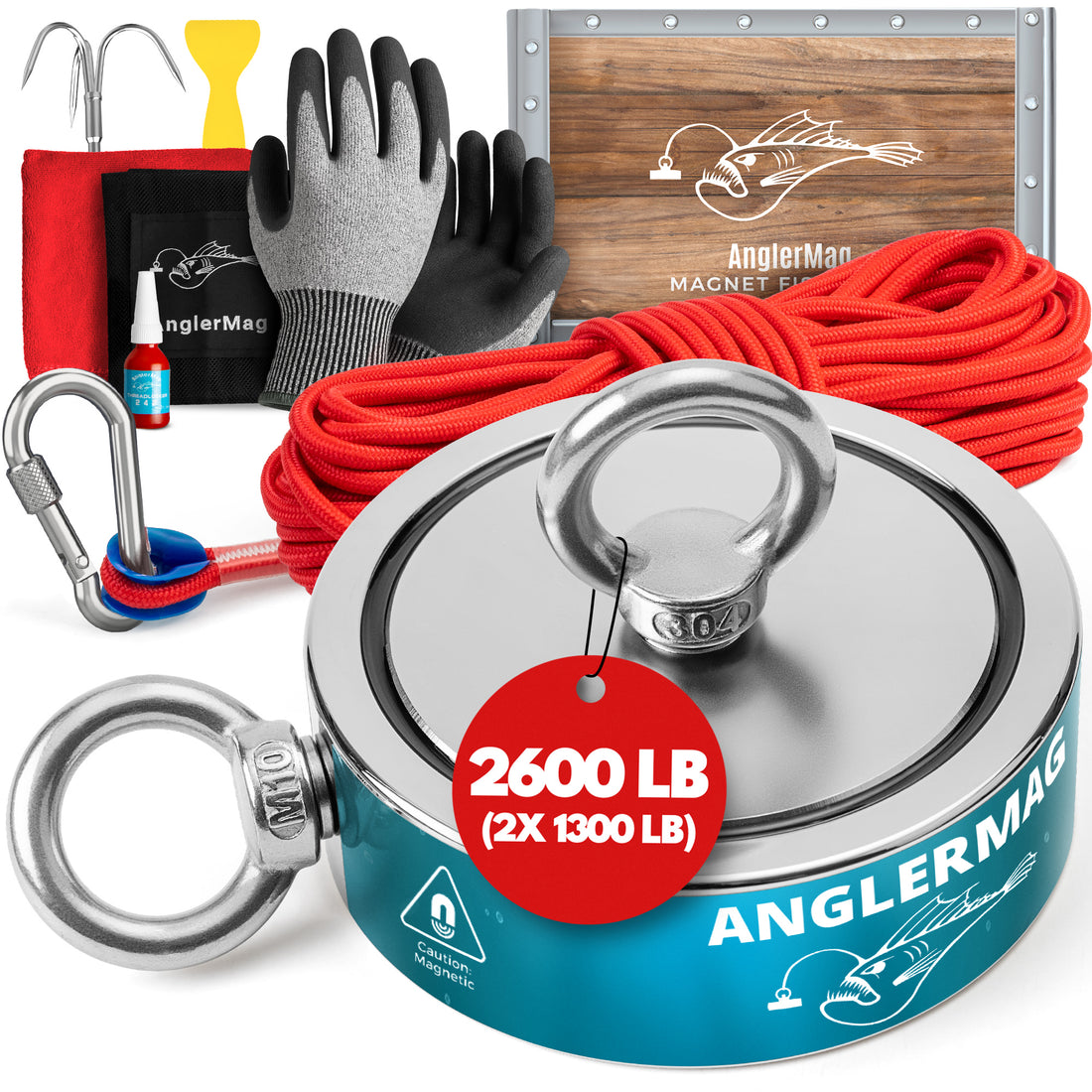 AnglerMag Magnet Fishing Kit