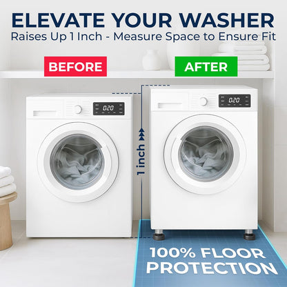 Anti Vibration Pads with Tank Tread Grip