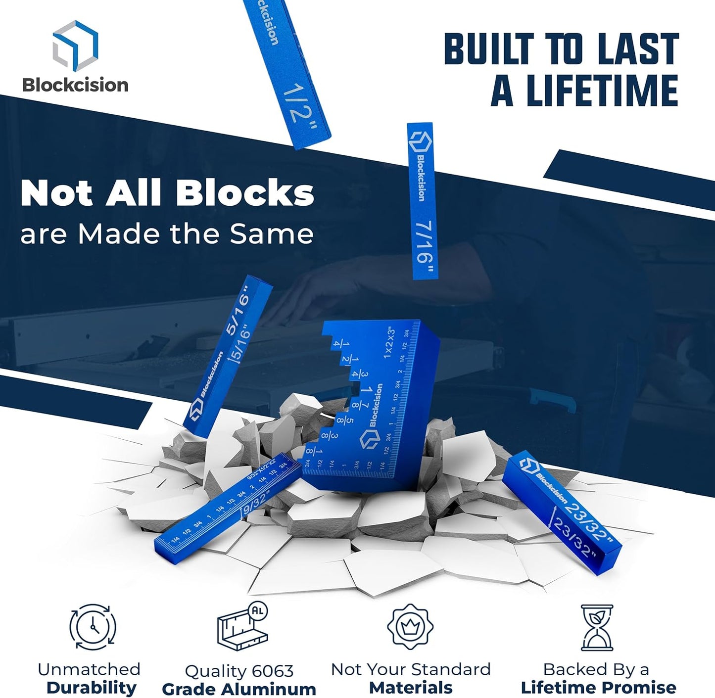 Blockcision Woodworking Setup Blocks