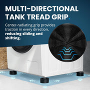 Anti Vibration Pads with Tank Tread Grip thumbnail 4