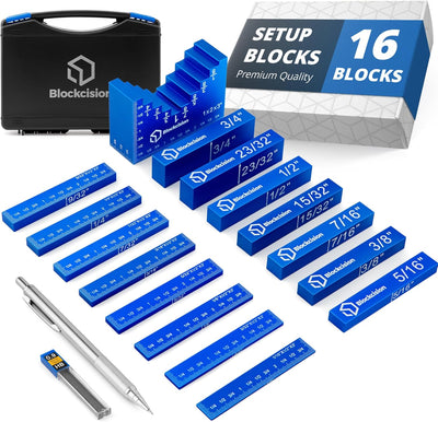 Blockcision Woodworking Setup Blocks
