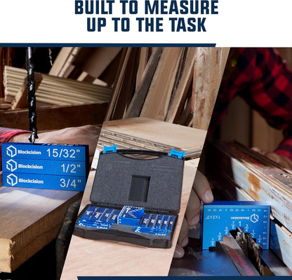 Blockcision Woodworking Setup Blocks