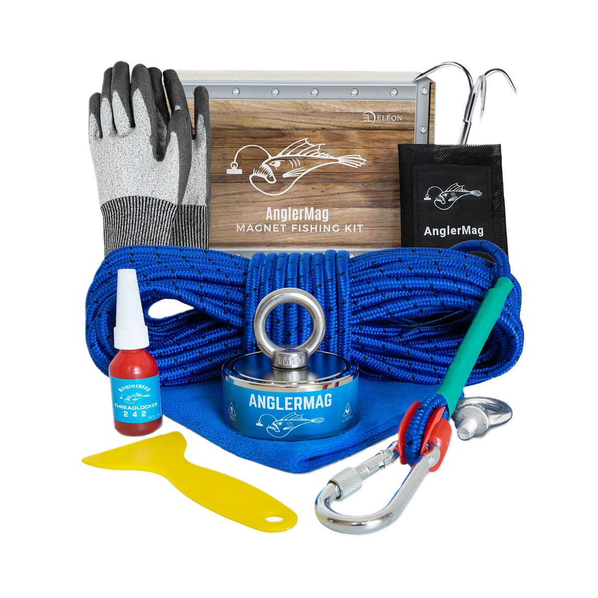 anglermag magnet fishing kit 