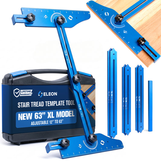 Staircision™ Stair Tread Template Tool (XL - 63")
