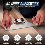 Using the Staircision Template Tool to measure stair treads and risers for precise cutting and installation thumbnail 5
