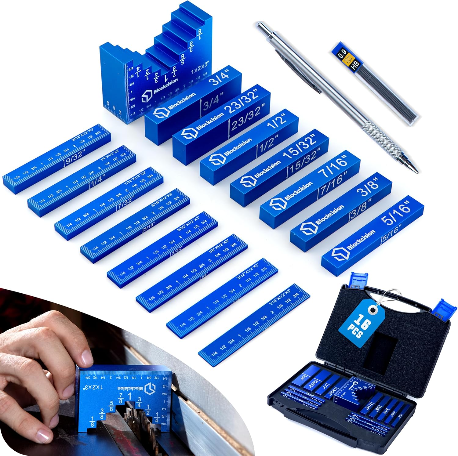 Blockcision Woodworking Setup Blocks – Eleon