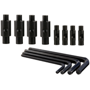 Eleon Dowel Jig Replacement Parts: 8-Piece Set of Steel Drill Bushings and Allen Wrenches for Self-Centering Woodworking Jigs. thumbnail 6