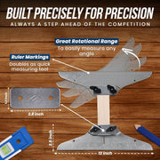 Staircision Complete Kit by Eleon Direct: Includes 2x Stair Tread Templates, 1x Carpenter's Pencil, and 1x Level for precise woodworking. thumbnail 3